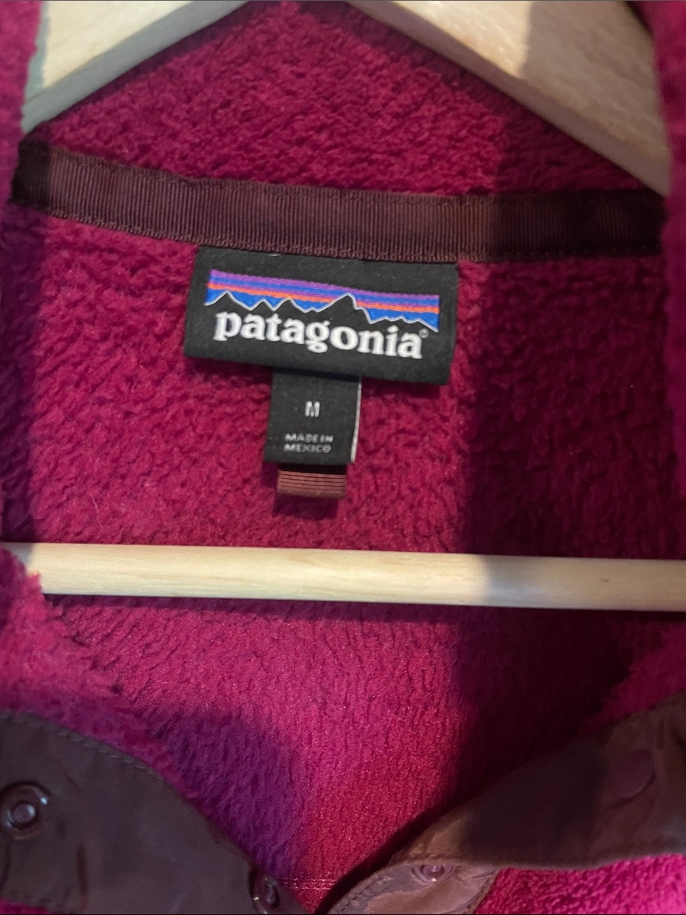 Patagonia Raspberry Pullover Fleece - Picture 2 of 3